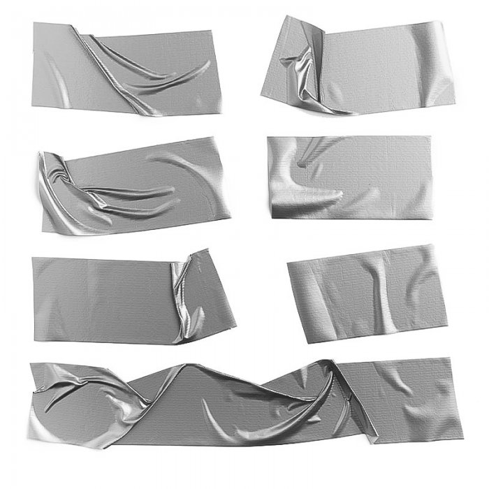 Banda Adeziva Duct Tape Silver-Benzi Adezive Uz Industrial