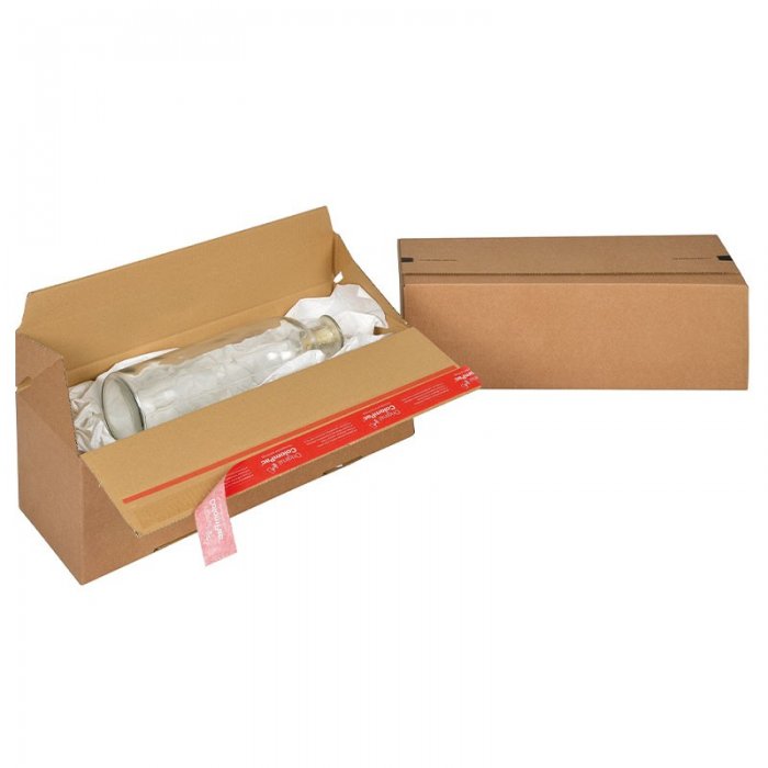 Cutii Carton Euro Cu Autosigilare ColomPac ®-Cutii Cu Autoformare