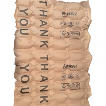 Воздушные подушки из бумаги для системы AirBoy Nano4 AirWave, Название подушек для заполнения пустот, Длина рулона 300 м, Размеры 100 x 210 мм, Материал PaperWave-Bio 50 MY