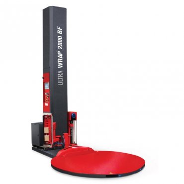 Автоматическая машина для упаковки Ultra Wrap 2000 BF Размер поддона 1000 х 1200 мм, Вес поддона 2000 кг, Высота поддона 2500 мм, Автоматический нож & Складывание ДА