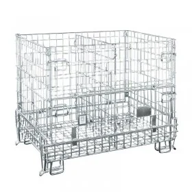 Boxpaleti Metalici Cu Picioare, Lungime 1200 mm, Latime 800 mm, Inaltime 1000 mm, Greutate 54 kg, Stivuibil DA, Incarcare opt...