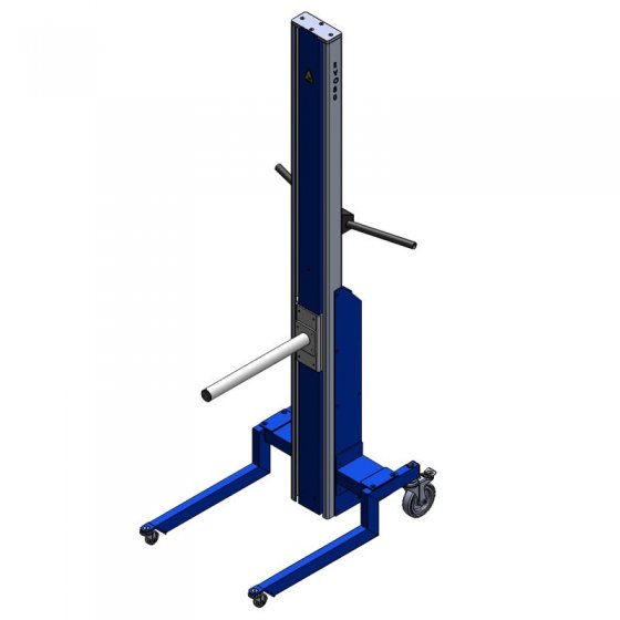Elevator Mobil Cu Suport Tub Pentru Bobine 455 mm, Ø 42.4 mm