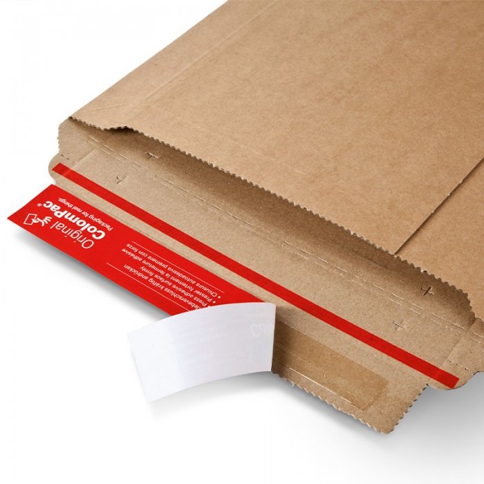 Cutie Din Carton Cu Folie De Retentie ColomPac®, 490 x 412 x 109 mm-Pachete PROMO