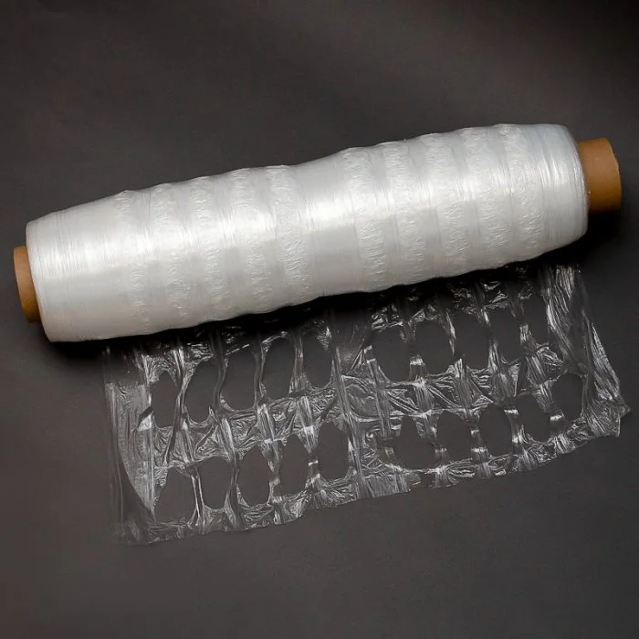 Folie Stretch Perforata, Anticondens, 420 mm, 1,65 kg Lungime 425 m, Latime 420 mm, Greutate 1.65 kg, Culoare Transparent-Fol...