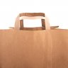 Pungi Hartie Cu Maner Plat, Hartie Kraft Natur 70g/mp-Pungi Hartie