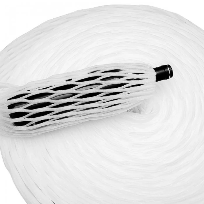 Plasa Net Pentru Protectie Diametru 75 mm, Lungime Rola 20 m, Material Polietilena Expandata, Culoare Alb-Polietilena Expanda...