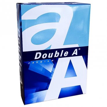 Бумага для копирования А4 Double A, 80 г/м2, 500 листов/пачка. Формат А4, название Double A, размеры 210 x 297 мм, цвет белый, вес 80 гр/м2.