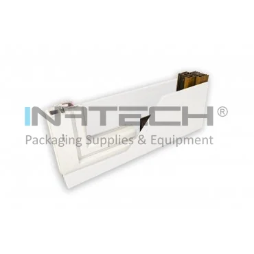 Профиль защиты для столярных работ, Длина 700 мм, Ширина 110 мм, Высота 230 мм, Толщина 10 мм, Цвет белый, Количество в упаковке 30 шт.