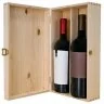 Cutie Din Lemn Pentru 2 Sticle De Vin-Cutii Pentru Sticle De Vin
