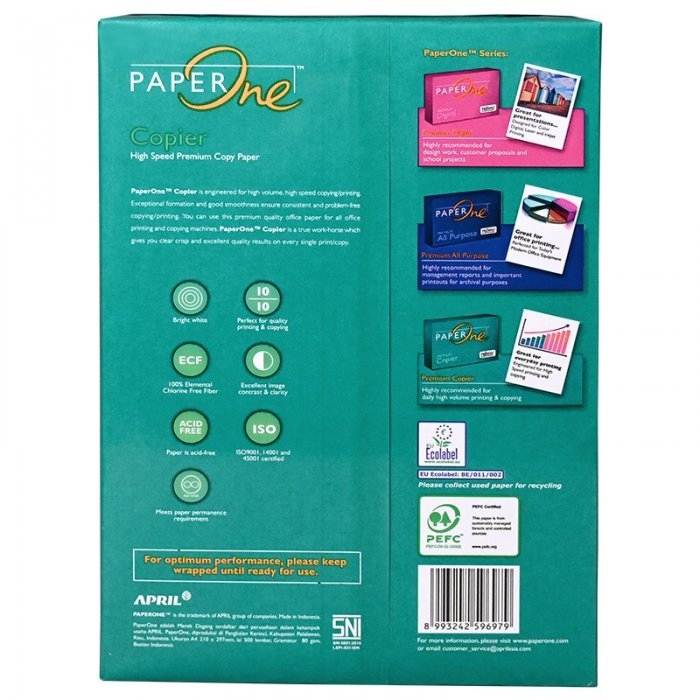 Hartie Copiator A4 Paper One, 80 g/mp, 500 coli/top-Hartie Copiator