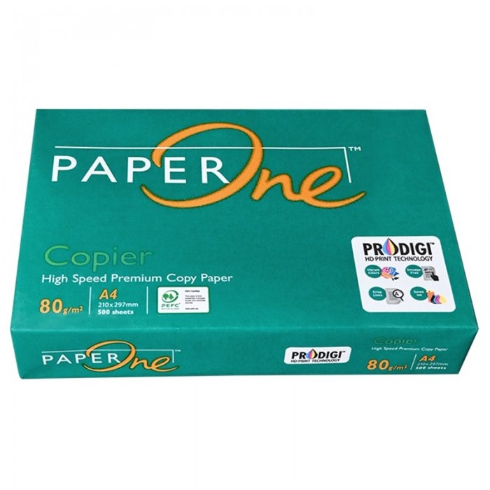 Hartie Copiator A4 Paper One, 80 g/mp, 500 coli/top Format A4, Denumire PAPER ONE, Dimensiuni 210 x 297 mm, Culoare Alb, Greu...