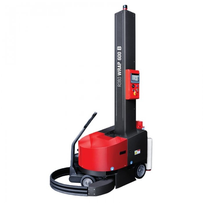 Robot Paletizare 600 B Dimensiune min palet 600 X 600 mm, Inaltime infoliere palet 2200 mm, Baterie AGV 2x12V, Grup preintind...