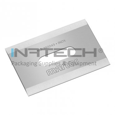 Запасной нож 92043 Secumax 320 10шт/набор MARTOR Размеры 26 x 18.5 мм, материал металл, глубина реза 0.4 мм