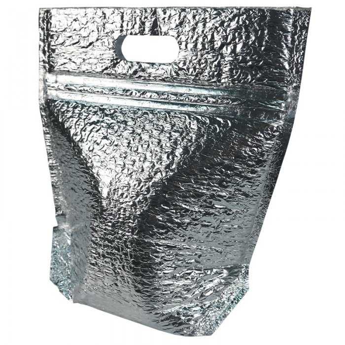 Punga Termica Reflectiva Cool Meal Pouch Zip Pack Dimensiuni 360 x 260 mm-Pungi Termoizolante