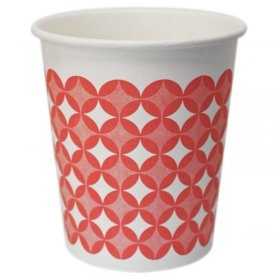 Pahar Carton 8 oz Pentru Bauturi Calde, Imprimare Stea, 50 buc/set Ambalare 50 buc/set, Volum Oz 8, Culoare Imprimare Stea-Pa...