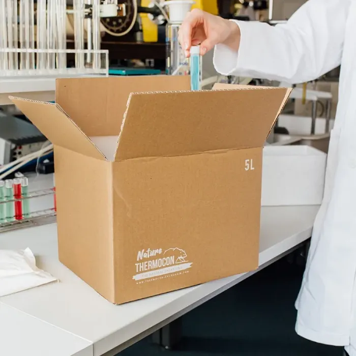 Cutie Termoizolanta Din Hartie Nature Line Dimensiune Interioara 290 X 230 X 215 mm, Volum Litri 14-Cutii Termo Fresh Pentru ...
