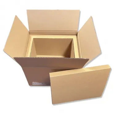 Термоизоляционная коробка из бумаги Nature Line, внутренние размеры 290 x 230 x 215 мм, объем 14 литров