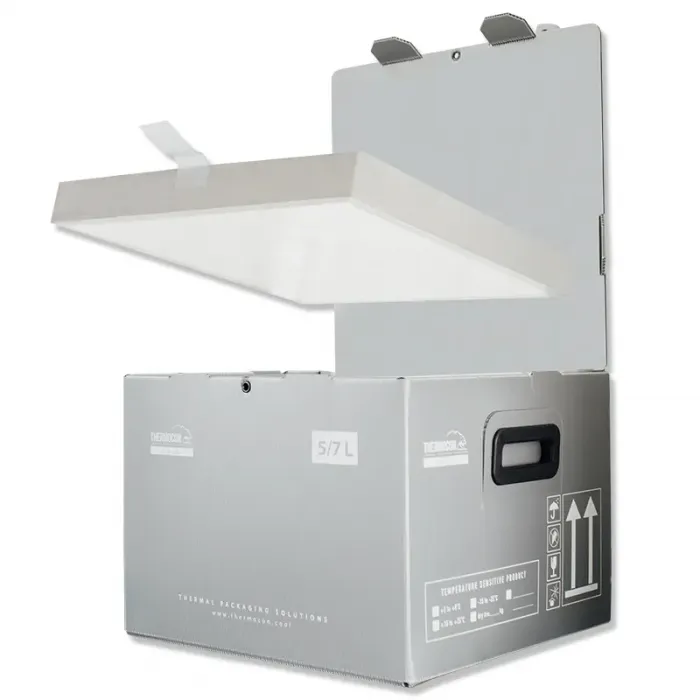 Cutie Termoizolanta Slim Line Dimensiune Interioara 280 X 228 X 228 mm, Volum Litri 15-Cutii Termo Pentru Produse Congelate (...