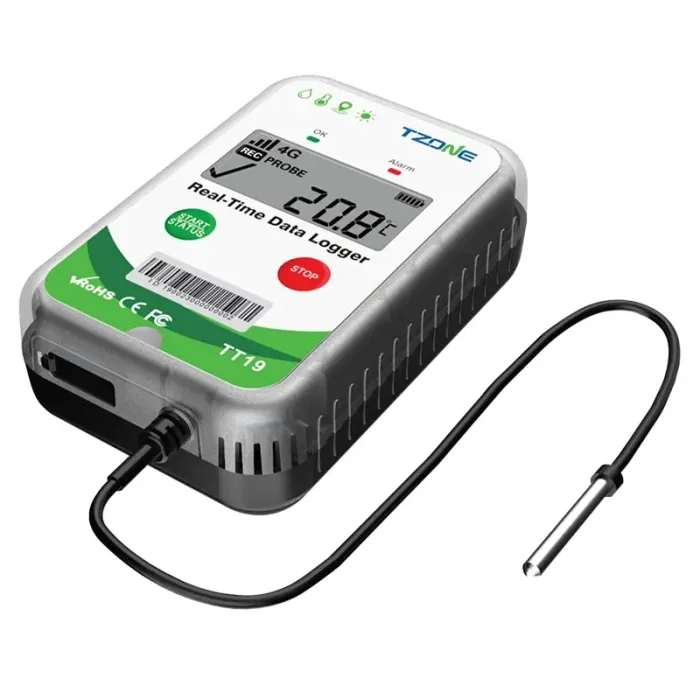 Termometru Digital TT19EX - Monitorizare Temperatura Dimensiuni 100 X 66 X 29 mm-Termometre Digitale Pentru Monitorizarea Tem...