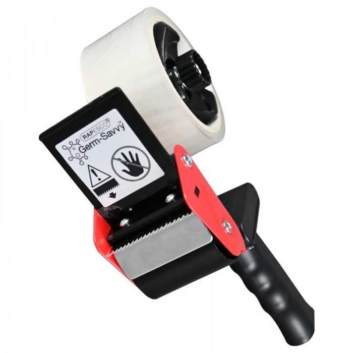 Dispenser cu Nisip pentru Banda Adeziva Rapesco, 19 mm x 33 m, Negru Latime Banda 19 mm, Utilizare Manuala, Lungimea maxima a...