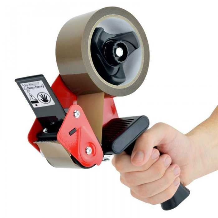 Dispenser cu Nisip pentru Banda Adeziva Rapesco, 19 mm x 33 m, Negru-Dispensere Benzi Adezive