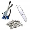 Pachet Aparat Legat Banda + Banda PP 16 mm + Capse 16 mm + Cutter uz industrial-Pachete PROMO