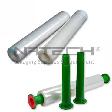 Пакет из 6 роликов стретч-пленки + Диспенсер из пластика