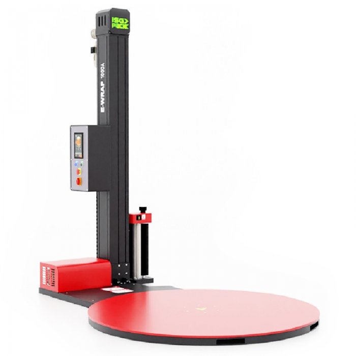 Masina De Infoliat Paleti E-Wrap 1000B Dimensiune Palet 800 x 1200 mm, Greutate Palet 1500 kg, Inaltime Palet 2200 mm, Functi...