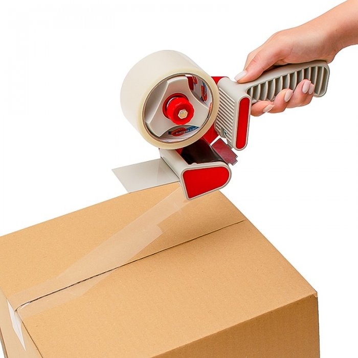 Dispenser Metalic Pentru Banda Adeziva 25 mm x 60 m Dimensiuni Banda mm/ 25 x 60 m, Utilizare Manuala, Material Metal, Culoar...