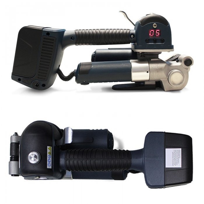 Aparat De Lipit Banda PP/PET Cyclone 13-16 mm Origine Italia, Acumulator Lithium 18V, Grosime Banda 0.45 - 0.6 mm, Latime Ban...