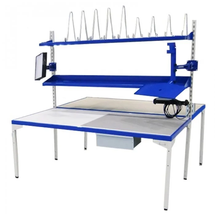 Statie Dubla De Ambalare LEGRO Pentru eCommerce, 160 x 85 cm-Mese De Ambalat Profesionale