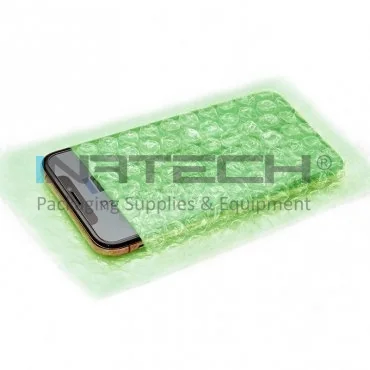 Пакеты с пузырьками в два слоя, ширина 220 мм, длина 300 мм, толщина 60 мкм, клапан НЕТ мм, цвет зеленый, количество в упаковке 100.