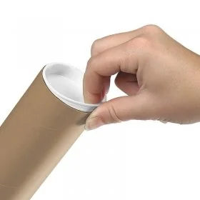 Capace Tub Carton Diametru 20 mm, Material Plastic, Culoare Alb, Buc / Pachet 15000-Tuburi Din Carton