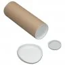 Capace Tub Carton Diametru 40 mm, Material Plastic, Culoare Alb, Buc / Pachet 4000-Tuburi Din Carton