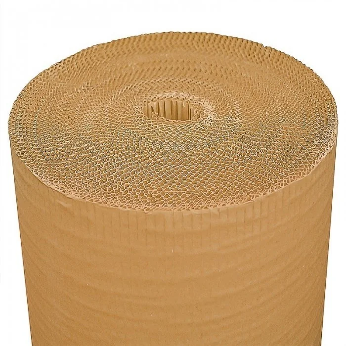 Rola Carton Ondulat Tip II (CO2) Lungime 23.8 m, Latime 1050 mm, Culoare Natur, Tip Carton CO2, Metri Patrati / Rola 25-Role ...