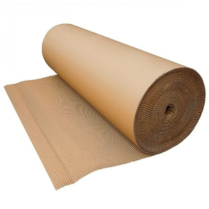Rola Carton Ondulat Tip II (CO2) Lungime 15 m, Latime 500 mm, Culoare Natur, Tip Carton CO2, Metri Patrati / Rola 7.5-Role Di...