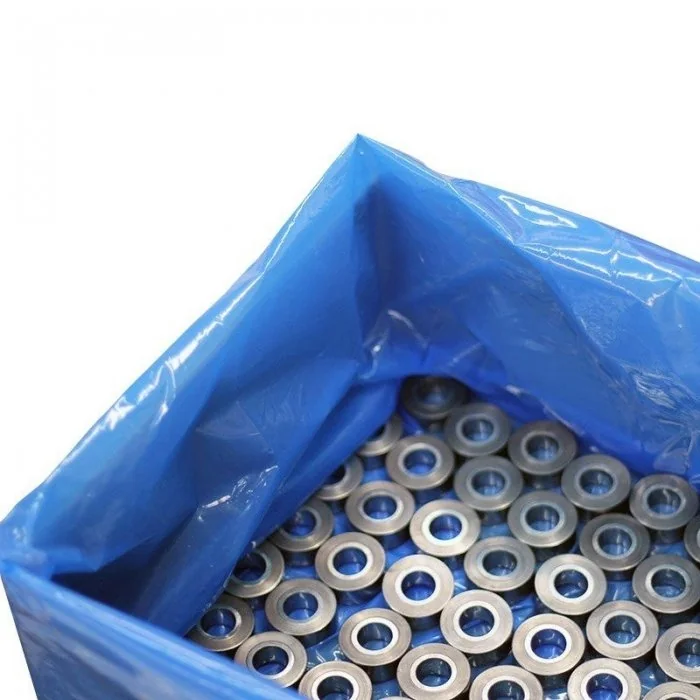 Saci Si Huse VCI Anticoroziune Latime 600 mm, Inaltime 800 mm, Pliu 2 x 200 mm, Grosime 60 my, Culoare Albastru, Buc / Pachet...